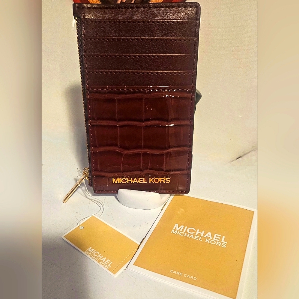 NWT! MK CARD HOLDER POUCH